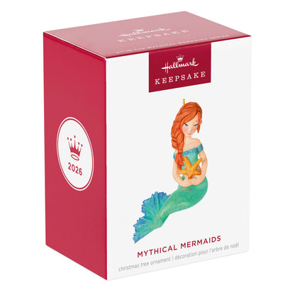 Hallmark 2026 Christmas Ornament Mythical Mermaids