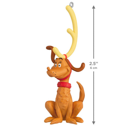 Hallmark 2026 Dr. Seuss's How the Grinch Stole Christmas! Max the Reindeer Dog Ornament