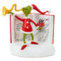 Hallmark Dr. Seuss's How the Grinch Stole Christmas!™ Grinch With Storybook Figurine With Sound, 6.25"