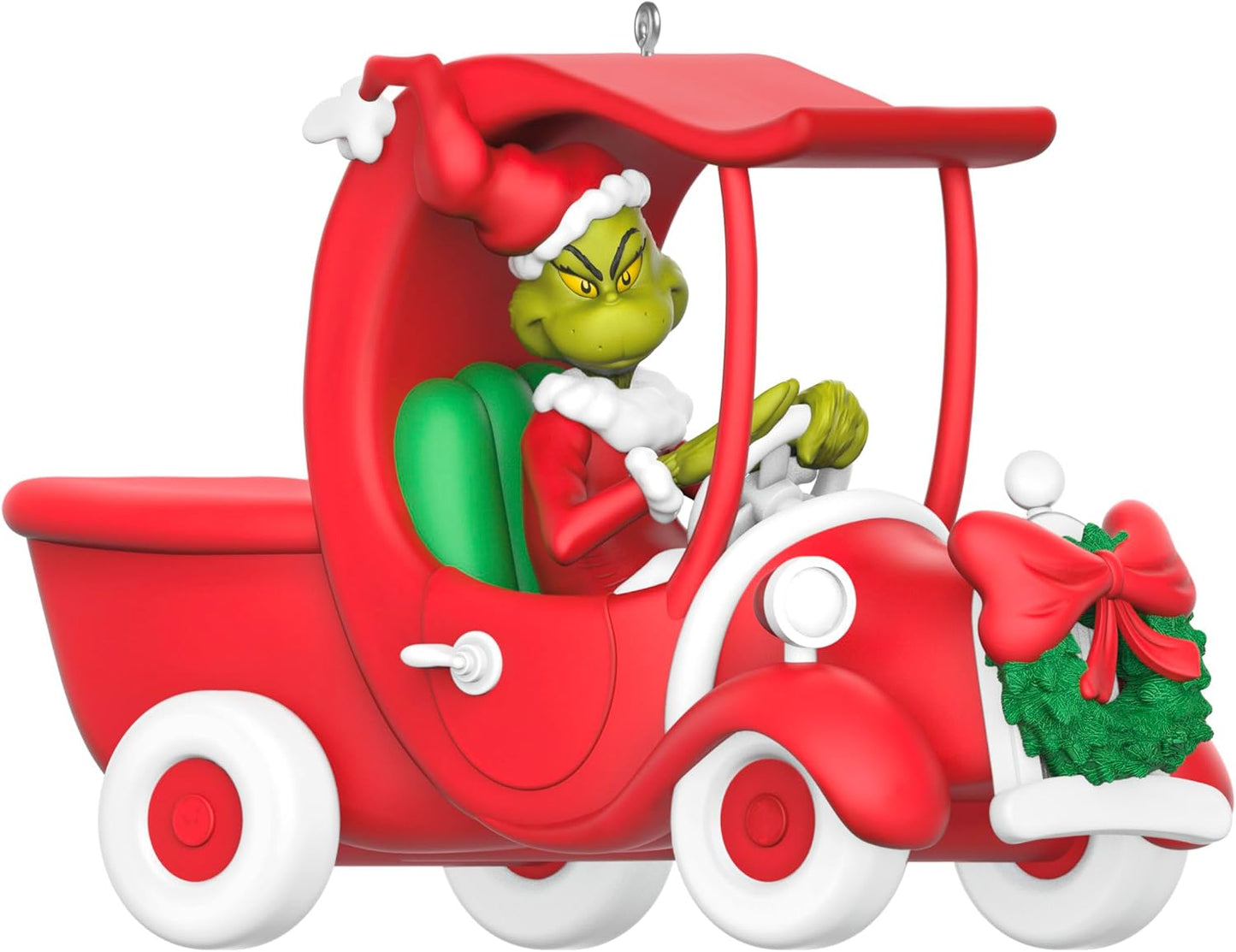 Hallmark Keepsake Christmas Ornament 2026, Dr. Seuss's How the Grinch Stole Christmas! A Grinchy Sleigh On the Way, Gifts for Dr. Seuss Fans