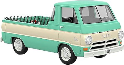 Hallmark Keepsake Christmas Ornament 2021, 1966 Dodge A-100 All-American Trucks, Metal Multi-Color 1999QXR9242
