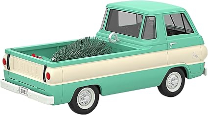 Hallmark Keepsake Christmas Ornament 2021, 1966 Dodge A-100 All-American Trucks, Metal Multi-Color 1999QXR9242