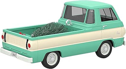 Hallmark Keepsake Christmas Ornament 2021, 1966 Dodge A-100 All-American Trucks, Metal Multi-Color 1999QXR9242
