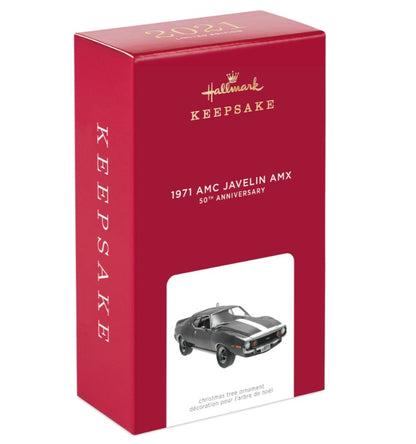 Hallmark 2021 Christmas Ornament 1971 AMC Javelin AMX Limited Edition