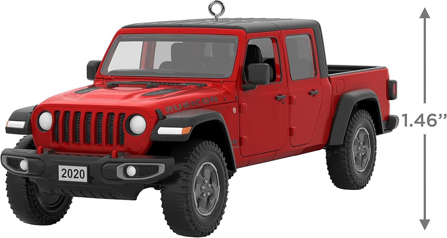 Hallmark Keepsake Christmas Ornament, Year Dated 2021, 2020 Jeep Gladiator Rubicon, Metal