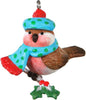 Hallmark Keepsake Christmas Ornament 2021, Mini Cozy Lil' Critters Bird, 1.2"