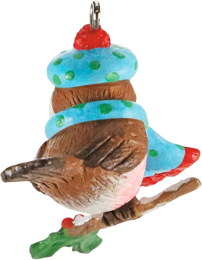 Hallmark Keepsake Christmas Ornament 2021, Mini Cozy Lil' Critters Bird, 1.2"