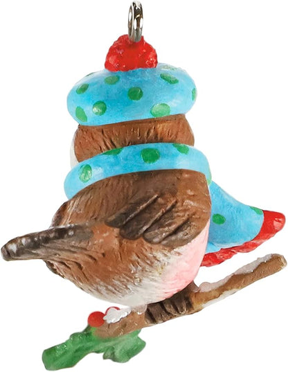 Hallmark Keepsake Christmas Ornament 2021, Mini Cozy Lil' Critters Bird, 1.2"