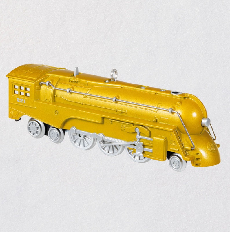 Hallmark Keepsake Christmas 2021, 221 New York Central "Empire State" Locomotive Gold Limited Edition