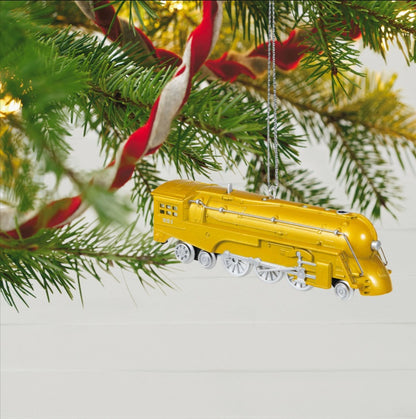 Hallmark Keepsake Christmas 2021, 221 New York Central "Empire State" Locomotive Gold Limited Edition