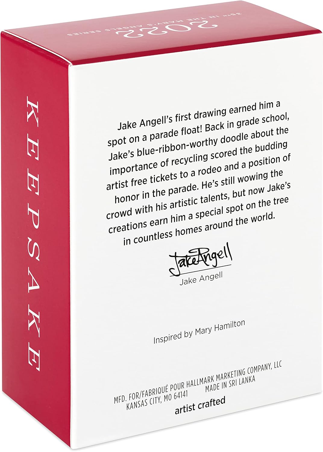 Hallmark Keepsake Christmas Ornament 2022, Mary’s Angels Aster