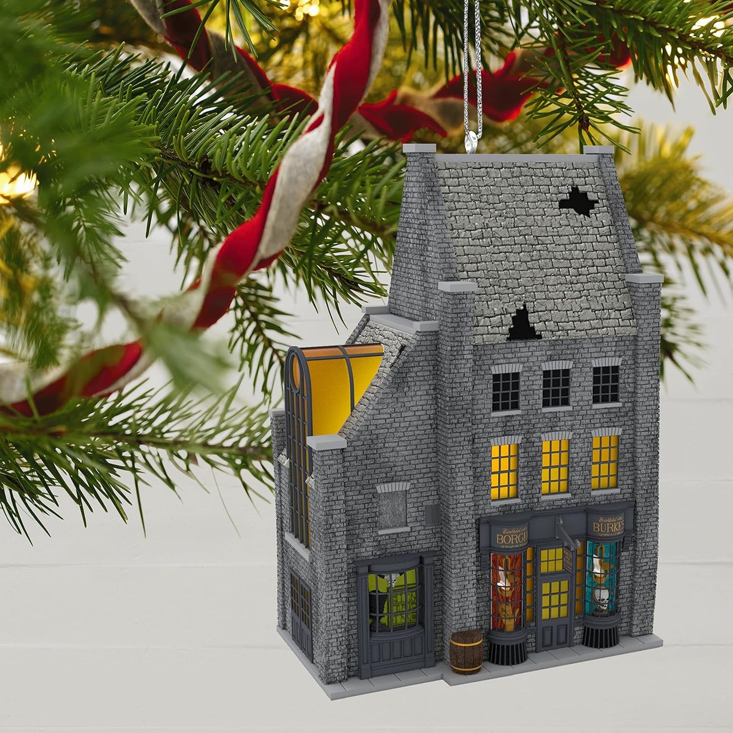 Hallmark Keepsake 2022 Christmas Ornament, Harry Potter Borgin and Burkes