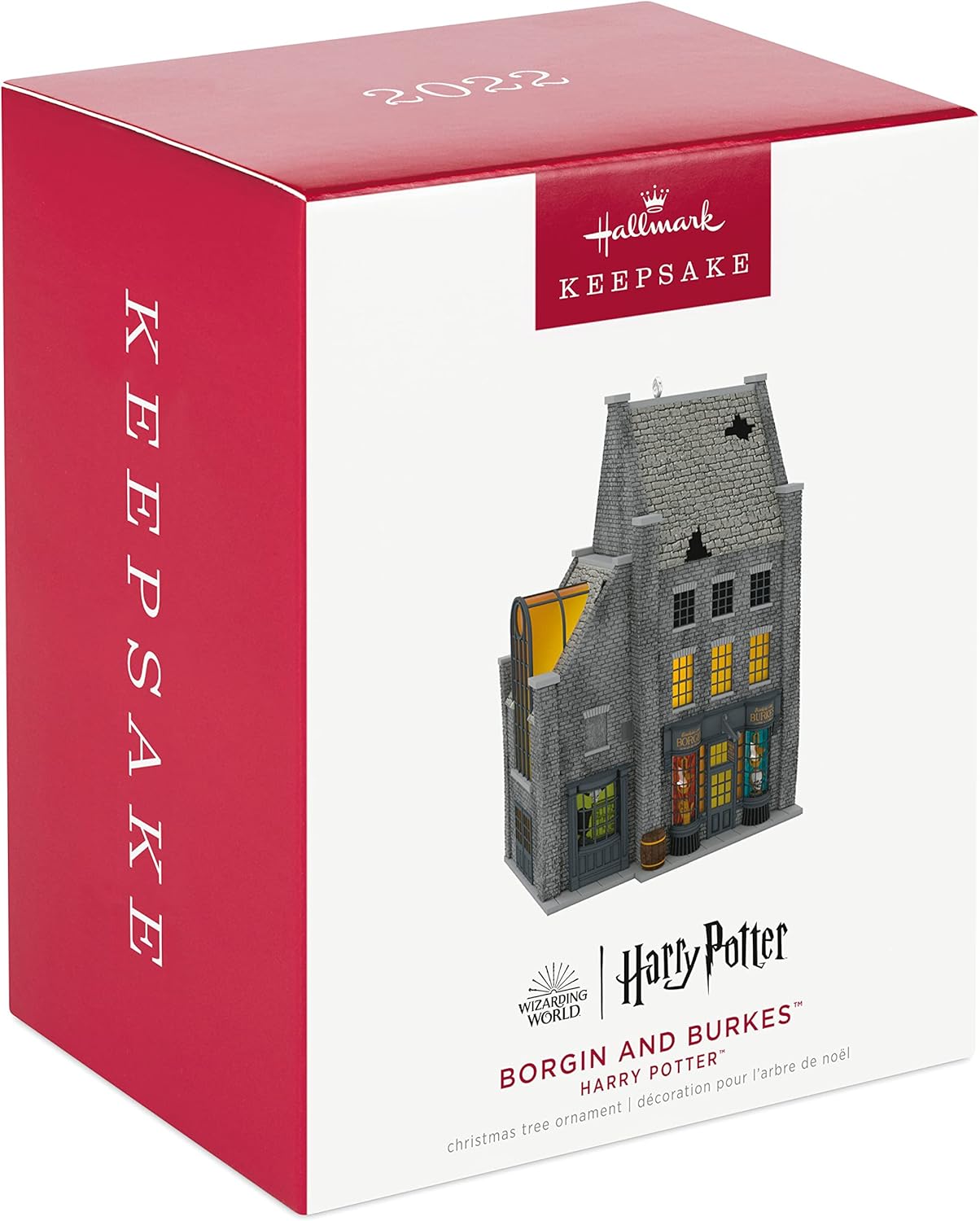 Hallmark Keepsake 2022 Christmas Ornament, Harry Potter Borgin and Burkes