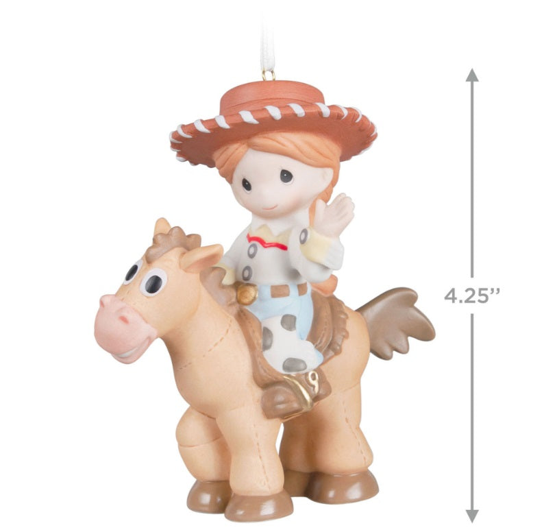 Hallmark Keepsake Christmas Ornament 2022 Disney Jessie and Bullseye Precious Moments Limited Edition