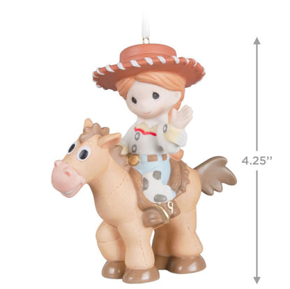 Hallmark Keepsake Christmas Ornament 2022 Disney Jessie and Bullseye Precious Moments Limited Edition
