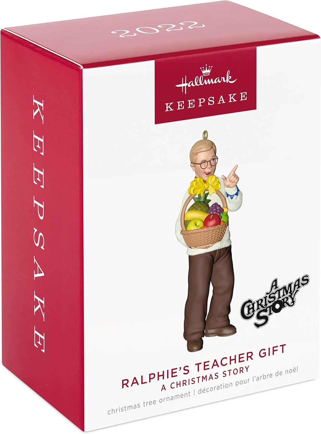 Hallmark Keepsake Christmas Ornament 2022, A Christmas Story Ralphie's Teacher Gift