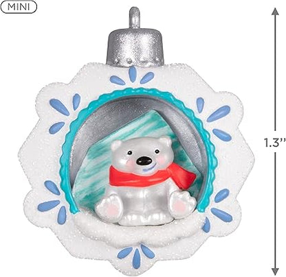 Hallmark Keepsake 1.3" Miniature Christmas Ornament 2023, A World Within Mini, Gifts for Her