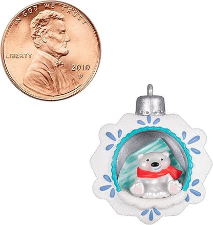 Hallmark Keepsake 1.3" Miniature Christmas Ornament 2023, A World Within Mini, Gifts for Her