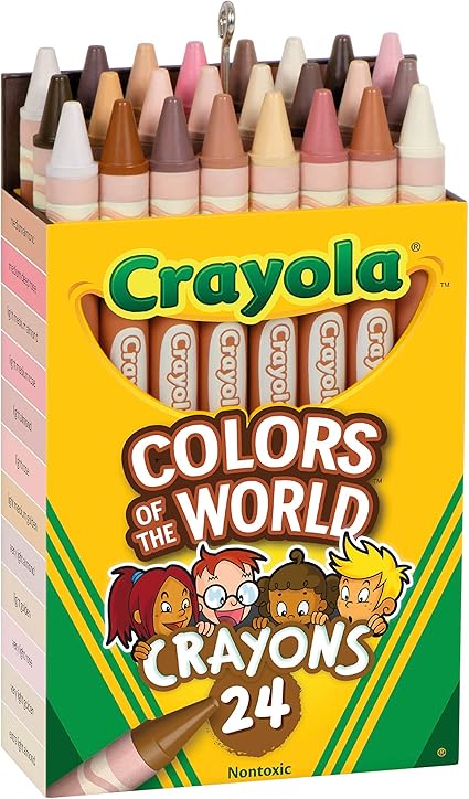 Hallmark Keepsake Christmas Ornament 2023, Crayola Colors of The World, Gifts for Kids