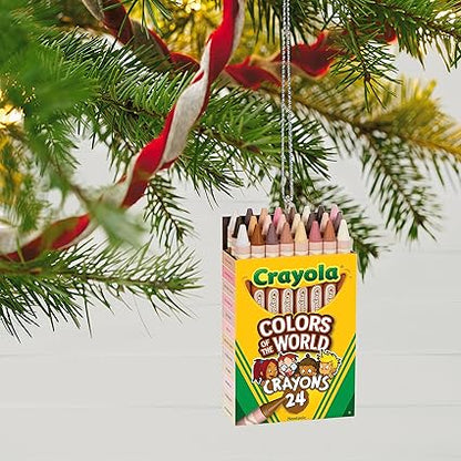 Hallmark Keepsake Christmas Ornament 2023, Crayola Colors of The World, Gifts for Kids