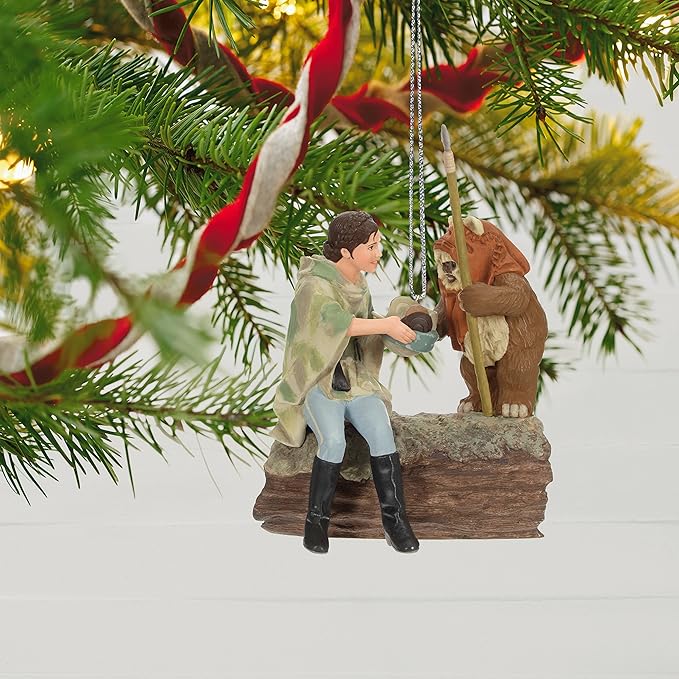 Hallmark Keepsake Christmas Ornament 2023, Star Wars: Return of The Jedi A Curious Encounter on Endor