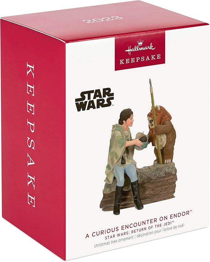 Hallmark Keepsake Christmas Ornament 2023, Star Wars: Return of The Jedi A Curious Encounter on Endor
