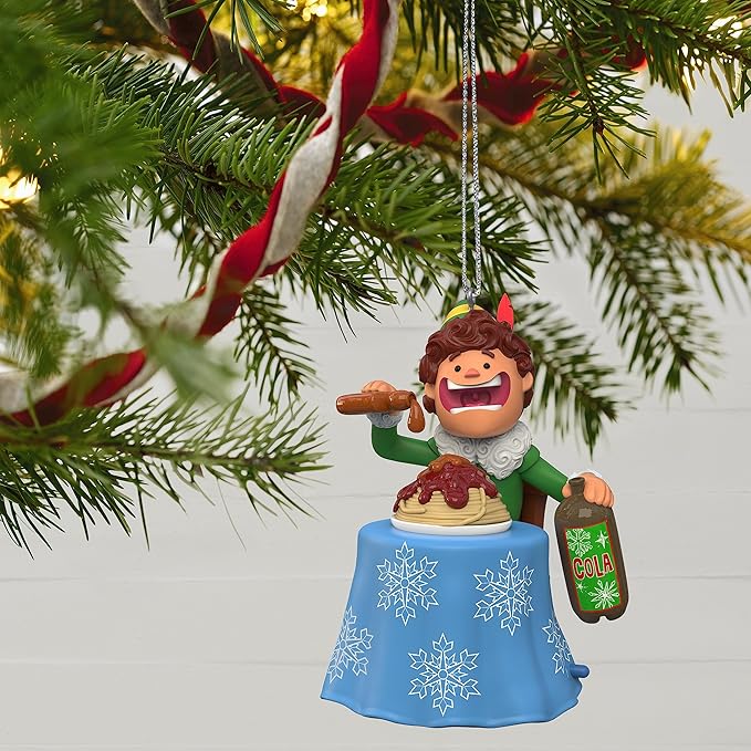 Hallmark Keepsake Christmas Ornament 2023, Elf Movie, Did You Hear That? with Sound, Elf Movie Gifts