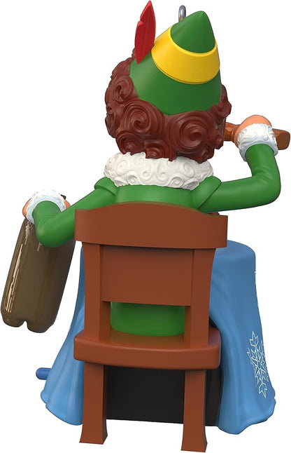 Hallmark Keepsake Christmas Ornament 2023, Elf Movie, Did You Hear That? with Sound, Elf Movie Gifts