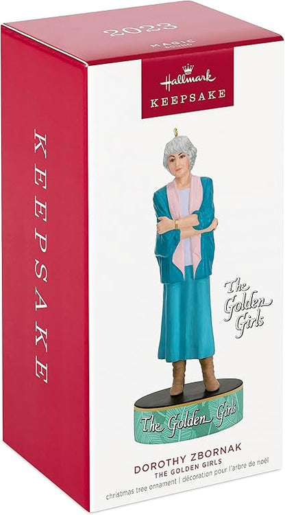 Hallmark Keepsake Christmas Ornament 2023, The Golden Girls Dorothy Zbornak Ornament with Sound, TV Show Gifts