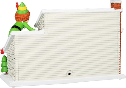 Hallmark Keepsake Christmas Ornament 2023, Elf Movie Crazy Christmas Cheer, Musical Ornament with Light, Elf Movie Gifts