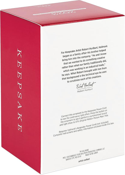 Hallmark Keepsake Christmas Ornament 2023, Elf Movie Crazy Christmas Cheer, Musical Ornament with Light, Elf Movie Gifts