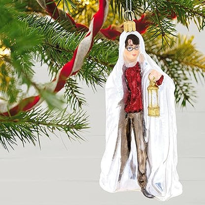 Hallmark Keepsake Christmas Ornament 2023, Harry Potter Using The Invisibility Cloak, Glass Harry Potter Gifts