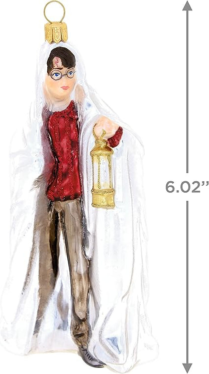 Hallmark Keepsake Christmas Ornament 2023, Harry Potter Using The Invisibility Cloak, Glass Harry Potter Gifts