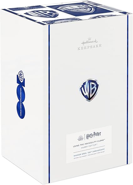 Hallmark Keepsake Christmas Ornament 2023, Harry Potter Using The Invisibility Cloak, Glass Harry Potter Gifts