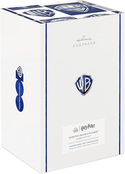 Hallmark Keepsake Christmas Ornament 2023, Harry Potter Using The Invisibility Cloak, Glass Harry Potter Gifts