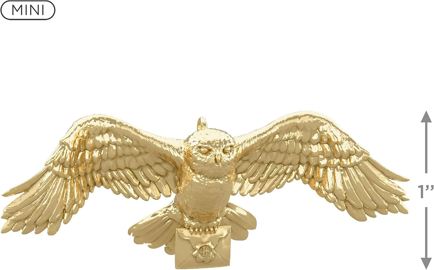 Hallmark Keepsake Miniature Christmas Ornaments 2023, Harry Potter The Wizarding World Metal, Mini Set of 3, Gifts for Harry Potter Fans