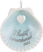 Hallmark Keepsake Christmas Ornament 2023, A Heart Remembered, Clam Shell Memorial Gift