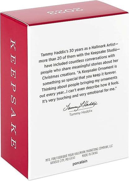 Hallmark Keepsake Christmas Ornament 2023, A Heart Remembered, Clam Shell Memorial Gift