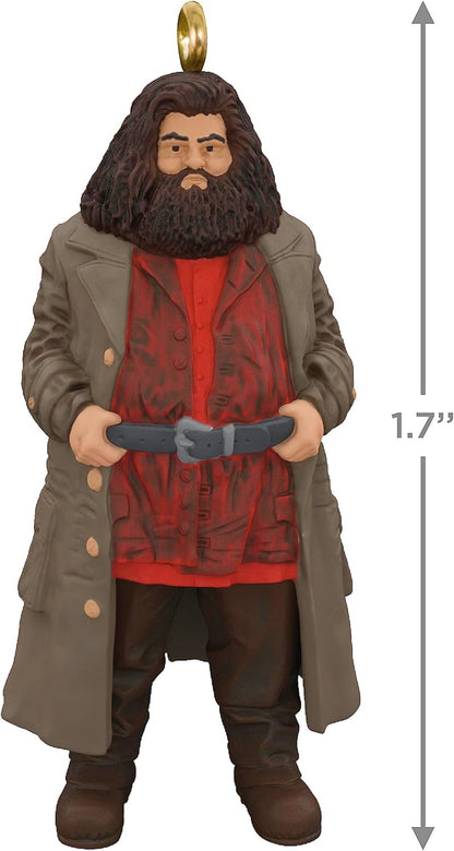 Hallmark Keepsake Miniature Christmas Ornaments 2023, Harry Potter Hermione, Hagrid and Snape Metal, Mini Set of 3, Gifts for Harry Potter Fans