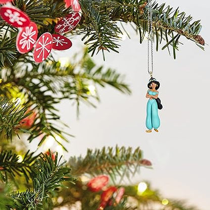 Hallmark Keepsake Disney Princess 1.25' Miniature Christmas Ornament 2023, Aladdin Jasmine Mini