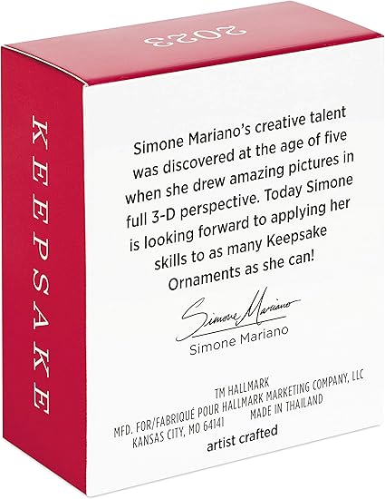 Hallmark Keepsake Disney Princess 1.25' Miniature Christmas Ornament 2023, Aladdin Jasmine Mini