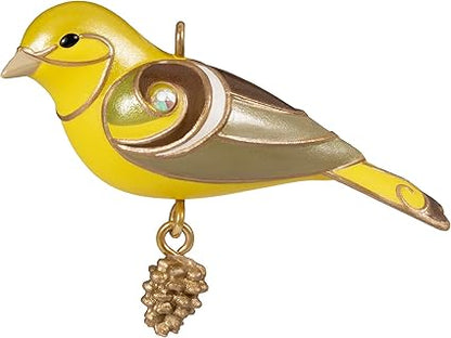 Hallmark Keepsake 1.09" Miniature Christmas Ornament 2023, Mini Lady Western Tanager