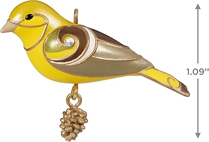 Hallmark Keepsake 1.09" Miniature Christmas Ornament 2023, Mini Lady Western Tanager