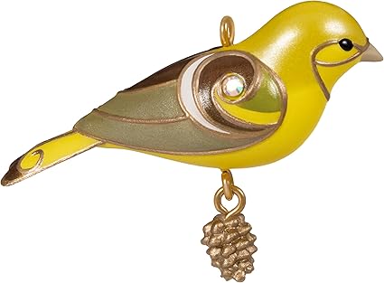 Hallmark Keepsake 1.09" Miniature Christmas Ornament 2023, Mini Lady Western Tanager