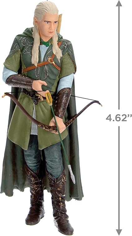 Hallmark Keepsake Christmas Ornament 2023, The Lord of The Rings Legolas, Sci-Fi Gifts