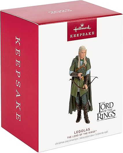 Hallmark Keepsake Christmas Ornament 2023, The Lord of The Rings Legolas, Sci-Fi Gifts