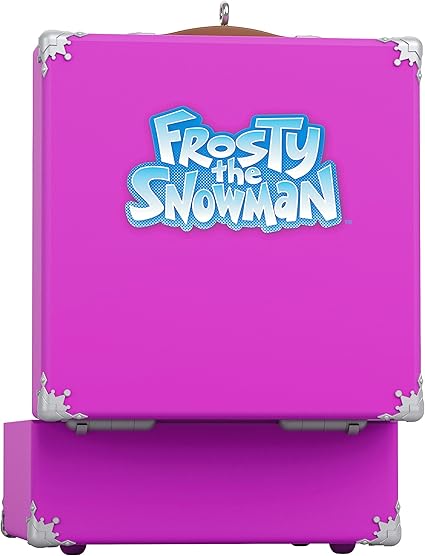 Hallmark Keepsake Christmas Ornament 2023, Frosty The Snowman Ornament, Look at Frosty Go Ornament with Light and Sound, TV Show Gifts