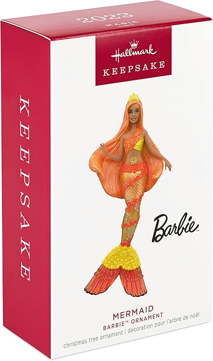 Hallmark Keepsake Ornament 2023 Mermaid Barbie Magic Repaint