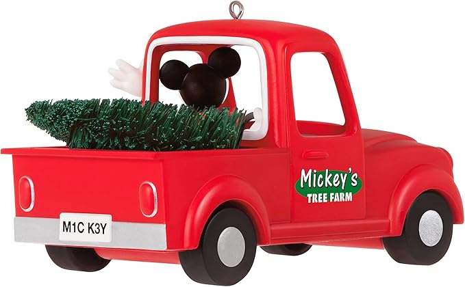 Hallmark Keepsake Christmas Ornament 2023, Disney Mickey Mouse Mickey's Tree Farm 2023, Gifts for Disney Fans
