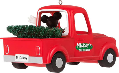 Hallmark Keepsake Christmas Ornament 2023, Disney Mickey Mouse Mickey's Tree Farm 2023, Gifts for Disney Fans